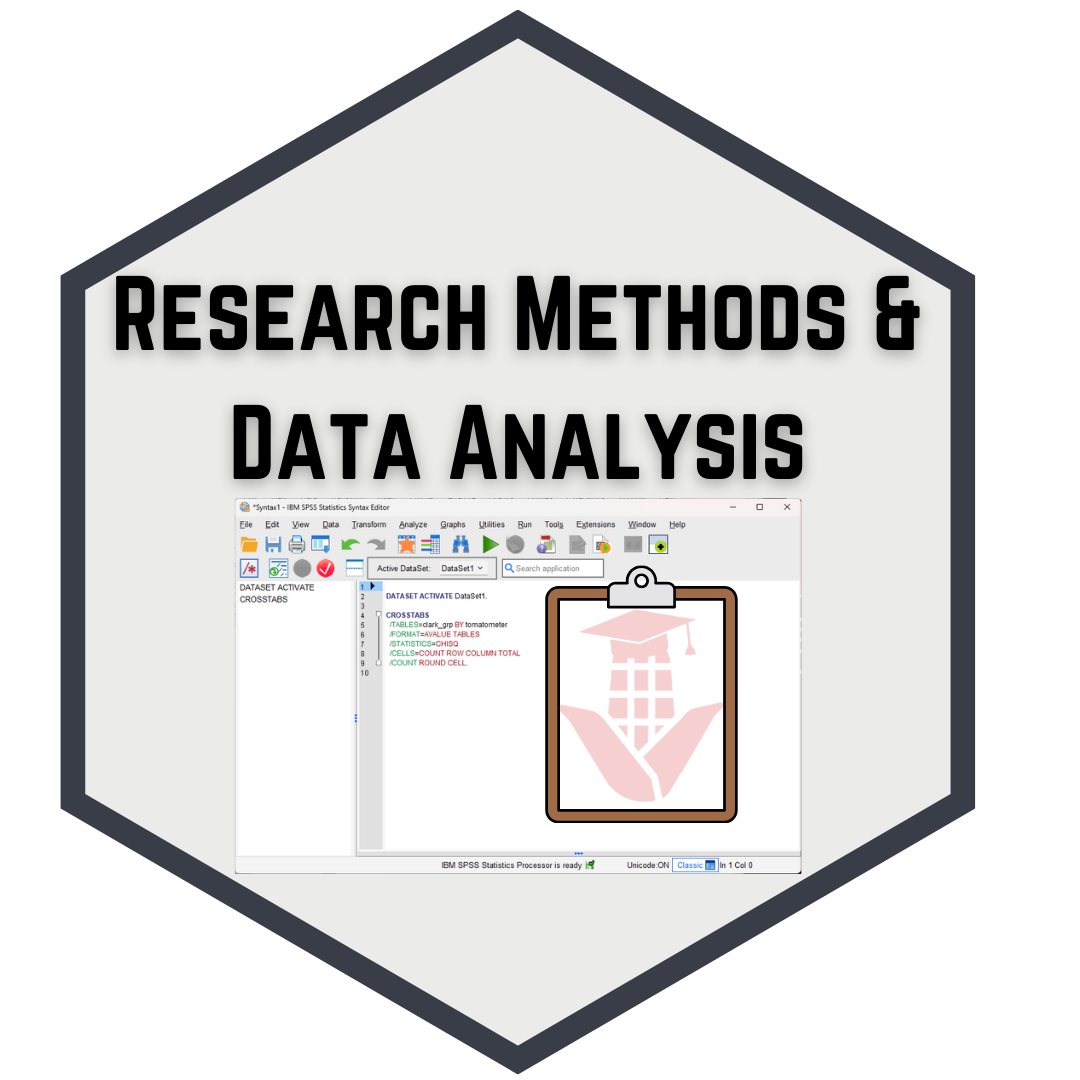 Research Methods & Data Analysis Laboratory